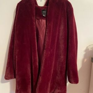 FAUX FUR COAT